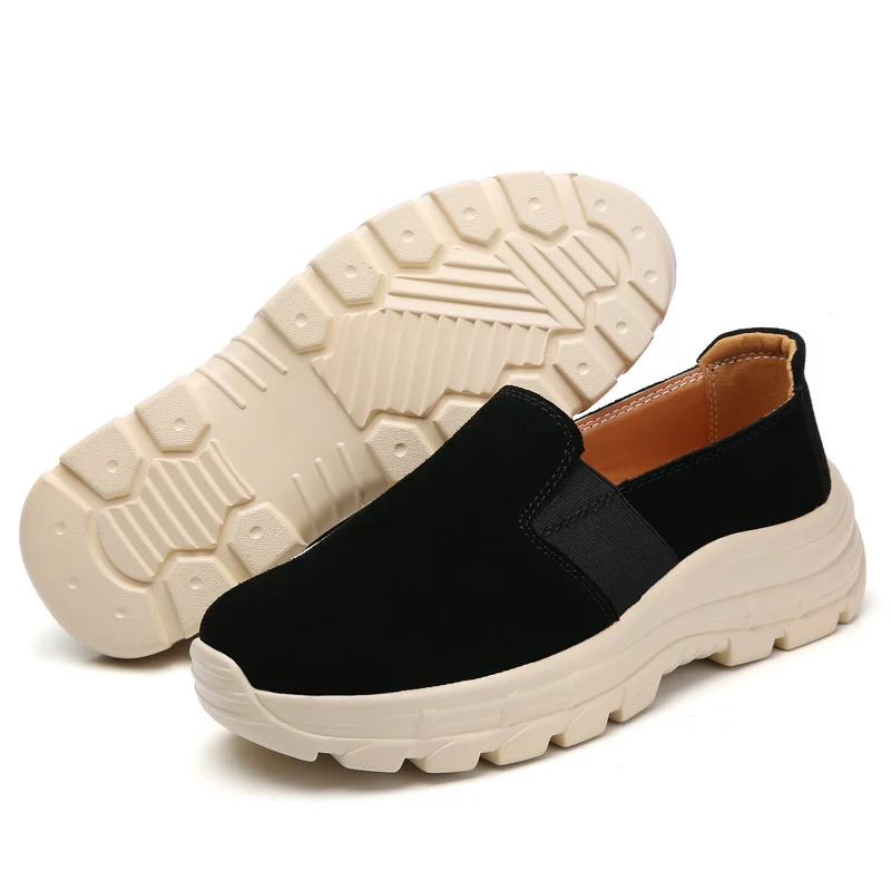 2021 Women Platform Sneakers Summer Casual Fashion Loafers Black Breathable Outdoor Comfort Walking Female Footwear Plus Size 
2021 Women Platform Sneakers Summer Casual Fashion Loafers Black Breathable Outdoor Comfort Walking Female Footwear Plus Size