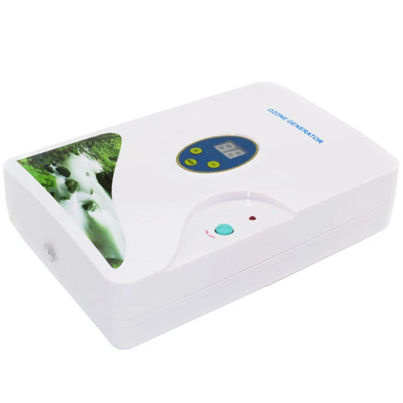 400Mg/H 220V Ozone Generator Ozonator Ionizer O3 Timer Air Purifiers Oil Vegetable Meat Fresh Purify Air Water EU Plug
400Mg/H 220V Ozone Generator Ozonator Ionizer O3 Timer Air Purifiers Oil Vegetable Meat Fresh Purify Air Water EU Plug