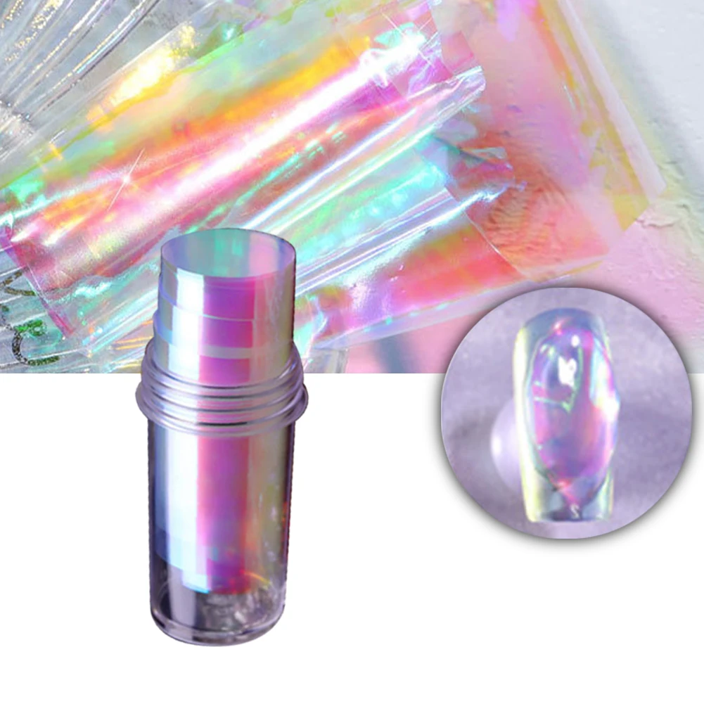 Aurora Nails Foil Film Sticker Cellophane Paper Korean Nail Glass Foils Trend Design Ice Cube Manicure Nail DIY Decoration
Aurora Nails Foil Film Sticker Cellophane Paper Korean Nail Glass Foils Trend Design Ice Cube Manicure Nail DIY Decoration