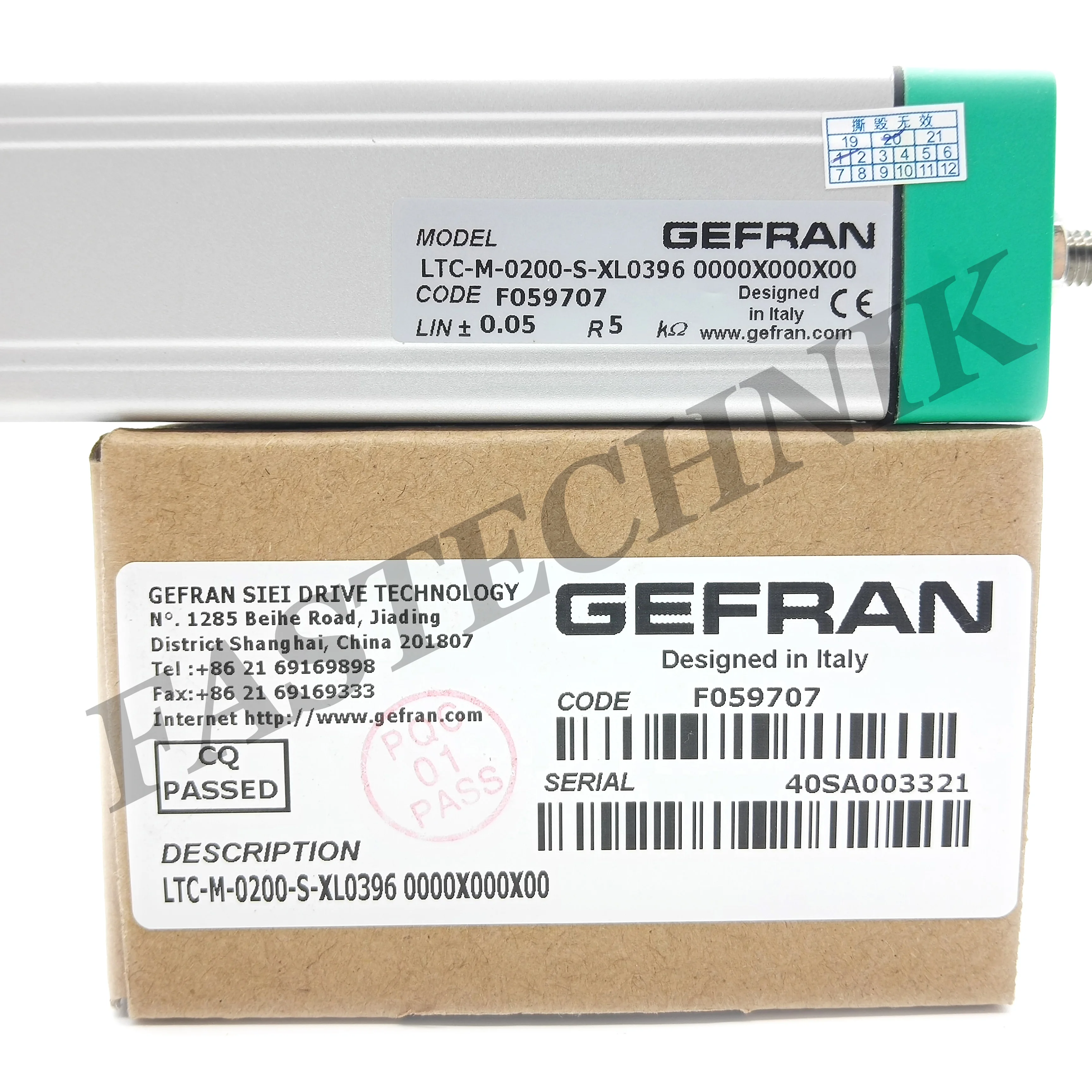 Original Italian GEFRAN injection molding machine pull rod electronic ruler LTC-M-0200-S linear displacement sensor LTC-M-200 
Original Italian GEFRAN injection molding machine pull rod electronic ruler LTC-M-0200-S linear displacement sensor LTC-M-200