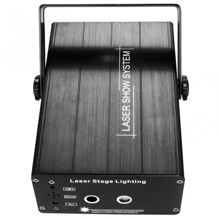 10W Laser Projector Light Stage Effect Beam Spotlight Voice Control for DJ Disco / Bar / KTV / Small Party
10W Laser Projector Light Stage Effect Beam Spotlight Voice Control for DJ Disco / Bar / KTV / Small Party