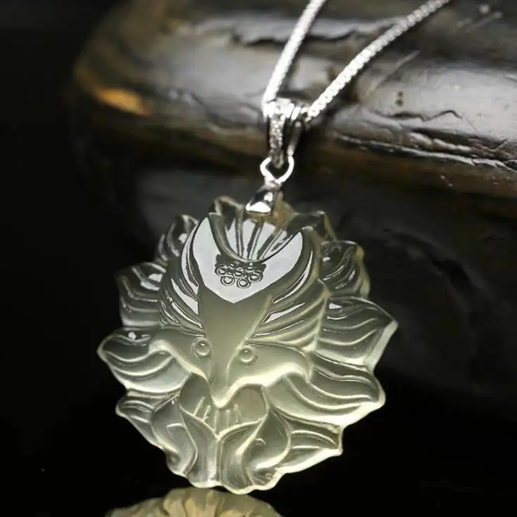 Natural topaz nine-tailed fox pendant small fox necklace fortune pendant female male crystal jewelry transfer to help the cause
Natural topaz nine-tailed fox pendant small fox necklace fortune pendant female male crystal jewelry transfer to help the cause