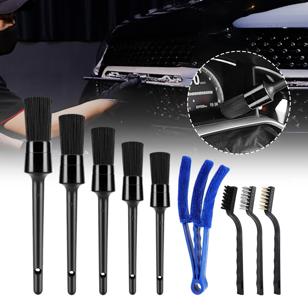 9Pcs Car Dashboard Brush Cleaning Brush Set Long Handle Car Detailing Auto Interior Exterior Cleaning Leather Air Vent Brush
9Pcs Car Dashboard Brush Cleaning Brush Set Long Handle Car Detailing Auto Interior Exterior Cleaning Leather Air Vent Brush