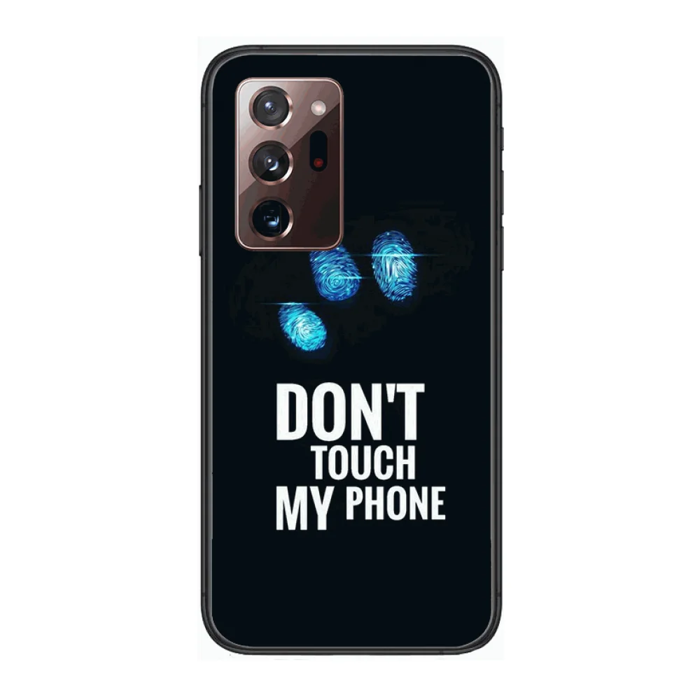 Lovely Don't touch phone case Phone Case cover hull For SamSung note20 10 9 8 4 pro plus black prime soft bumper Transparent
Lovely Don't touch phone case Phone Case cover hull For SamSung note20 10 9 8 4 pro plus black prime soft bumper Transparent