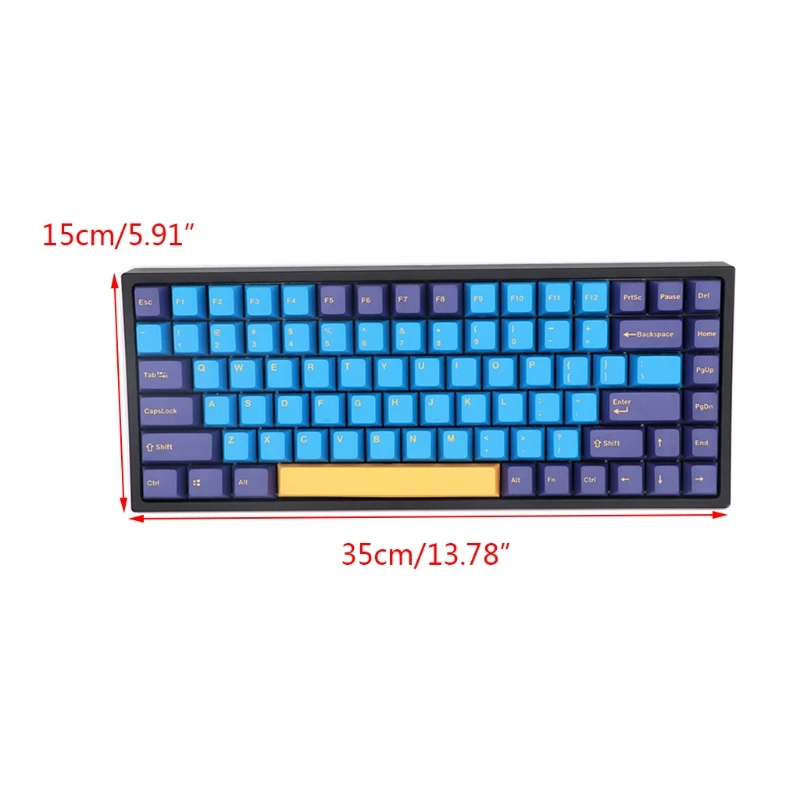 CPDD Nautilus 123 Key PBT OEM Profile Keycovers 2 Colors Double Shot Keycaps for cherry MX Mechanical Keyboard GH60, 64, 68 
CPDD Nautilus 123 Key PBT OEM Profile Keycovers 2 Colors Double Shot Keycaps for cherry MX Mechanical Keyboard GH60, 64, 68
