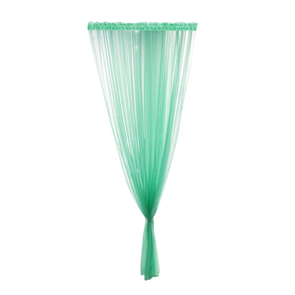 Simplicity Solid Color Sheer Voile Curtains French Door Multi-color Window Curtain Tulle Drapery Living Room Balcony Cortinas
Simplicity Solid Color Sheer Voile Curtains French Door Multi-color Window Curtain Tulle Drapery Living Room Balcony Cortinas