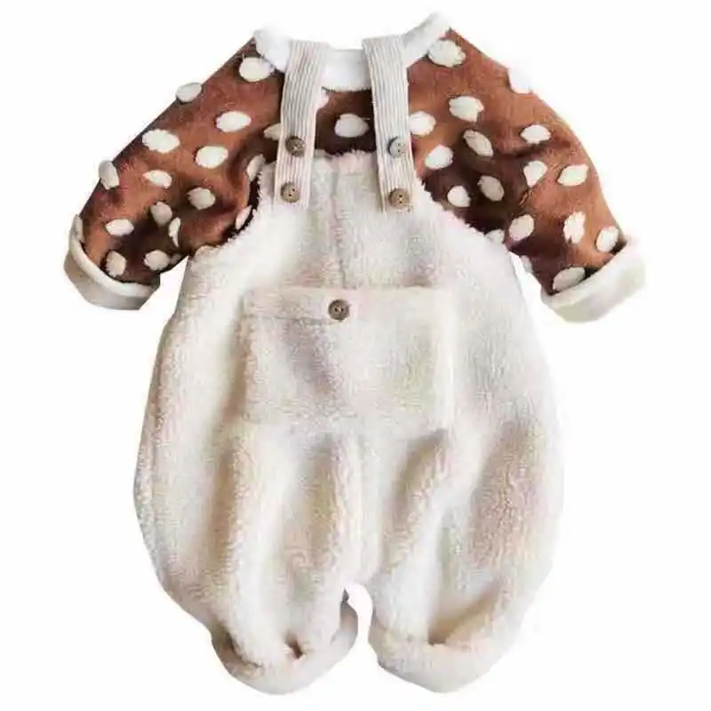 Children's clothing with foreign style cashmere in winter 2020 thickened warm belt pants baby clothes
Children's clothing with foreign style cashmere in winter 2020 thickened warm belt pants baby clothes