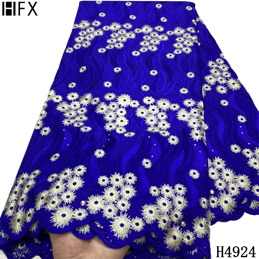 HFX Swiss Voile Lace In Switzerland Embroidered African Dry Lace Fabric French Nigerian 100% Cotton Lace Fabric For Dress H4924
HFX Swiss Voile Lace In Switzerland Embroidered African Dry Lace Fabric French Nigerian 100% Cotton Lace Fabric For Dress H4924