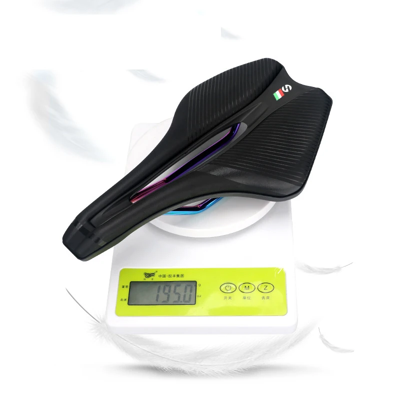 New Mountain Bike Saddle 192g Ultralight Racing Seat For Bicycle Seat Shock-absorbing Comfortable Road Bicycle Saddle
New Mountain Bike Saddle 192g Ultralight Racing Seat For Bicycle Seat Shock-absorbing Comfortable Road Bicycle Saddle