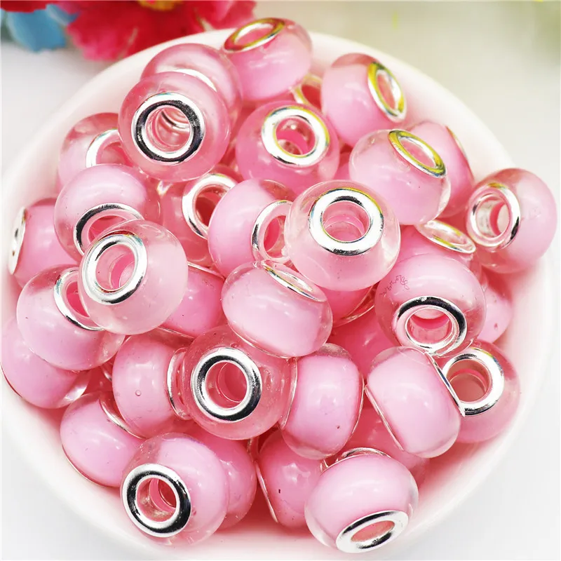 10Pcs Pink Color Round Loose Resin European Beads Charms Fit Pandora Bracelet Bangle DIY Curtains Keychain for Jewelry Making
10Pcs Pink Color Round Loose Resin European Beads Charms Fit Pandora Bracelet Bangle DIY Curtains Keychain for Jewelry Making