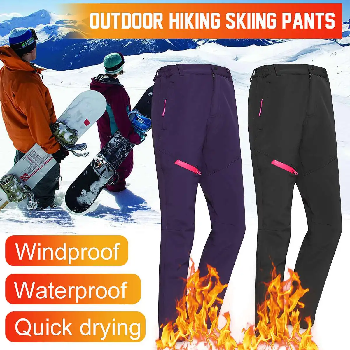 Electric Heating pants Inslole Camping Women's Plus USB Intelligent Heated Warm Trousers Quick Dry Warm Knee Trouser Pant Sport
Electric Heating pants Inslole Camping Women's Plus USB Intelligent Heated Warm Trousers Quick Dry Warm Knee Trouser Pant Sport