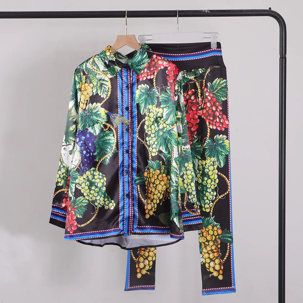 Spring Autumn Women's High quality Fashion print loose Long sleeves Shirts Top C887
Spring Autumn Women's High quality Fashion print loose Long sleeves Shirts Top C887