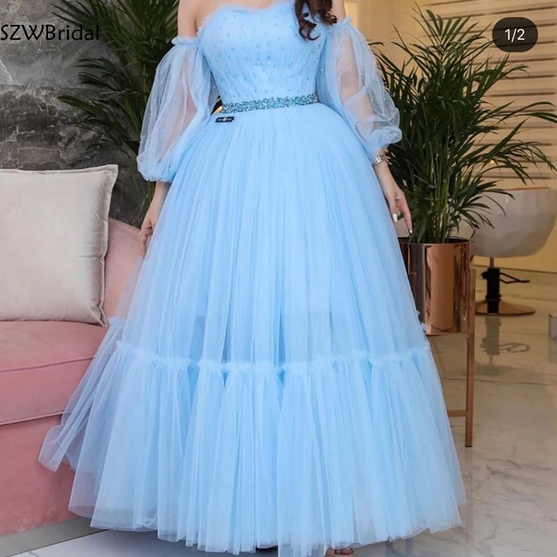 New Arrival Long sleeve Muslim evening dress 2023 abiye elbise Ball gown evening dresses Crystals beading evening gown
New Arrival Long sleeve Muslim evening dress 2023 abiye elbise Ball gown evening dresses Crystals beading evening gown