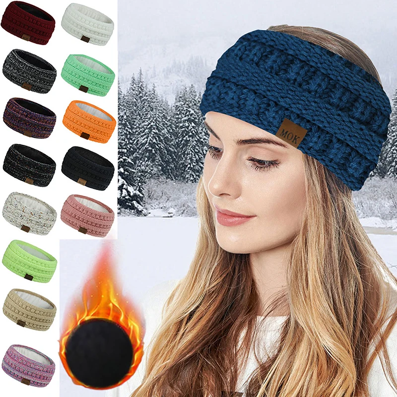 Wide Knitting Woolen Headband Winter Warm Ear Women Thicken Turban Hair Accessories Girl Hair Band Headwraps Ear Warmer
Wide Knitting Woolen Headband Winter Warm Ear Women Thicken Turban Hair Accessories Girl Hair Band Headwraps Ear Warmer