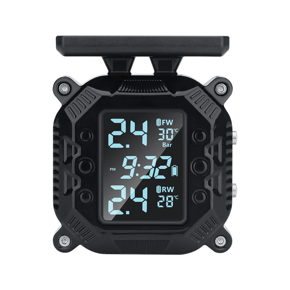 Pro Wireless Motorcycle TPMS Tire Pressure Monitoring Alarm for Motorbike Scooter Tyre Pressure Display Device
Pro Wireless Motorcycle TPMS Tire Pressure Monitoring Alarm for Motorbike Scooter Tyre Pressure Display Device