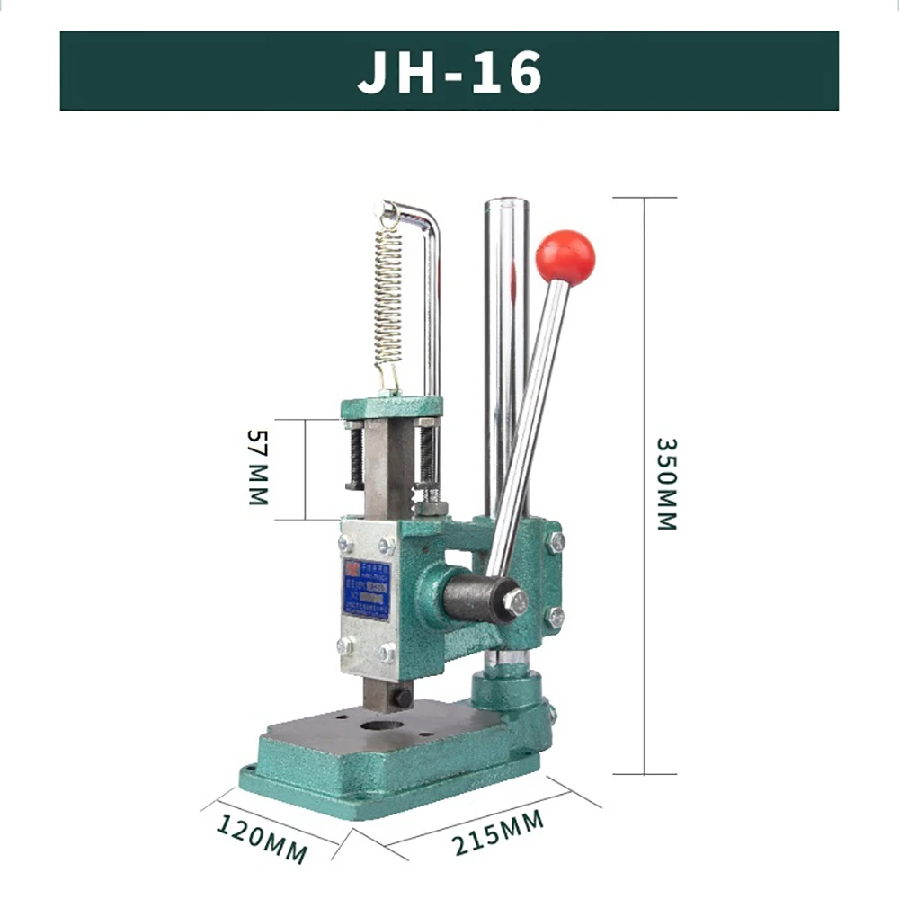 Industrial Manual Press Machine Hand Puncher Presser DIY Punching Tool Die Cutting Machine Stroke 57MM JR-16 JH-16
Industrial Manual Press Machine Hand Puncher Presser DIY Punching Tool Die Cutting Machine Stroke 57MM JR-16 JH-16