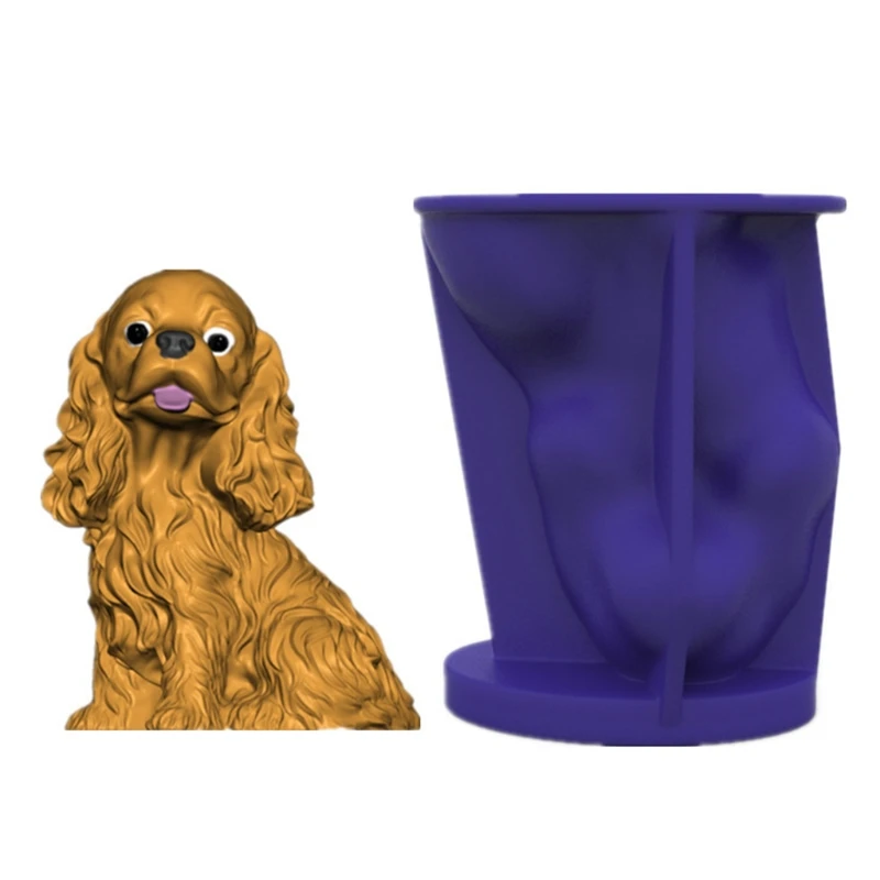 3D Cute Dog Epoxy Resin Mold Ornaments Casting Silicone Mould DIY Crafts Plaster Candle Home Decorations Jewelry Making Tool
3D Cute Dog Epoxy Resin Mold Ornaments Casting Silicone Mould DIY Crafts Plaster Candle Home Decorations Jewelry Making Tool
