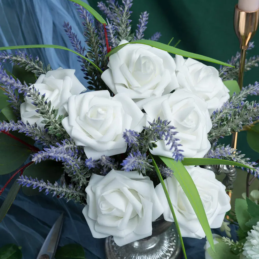 20 PCS Fake Flowers Artificial Flowers Rose Bouquet Latex Foam Wedding Bridesmaid DIY Flower Wedding Decoration indoor 
20 PCS Fake Flowers Artificial Flowers Rose Bouquet Latex Foam Wedding Bridesmaid DIY Flower Wedding Decoration indoor