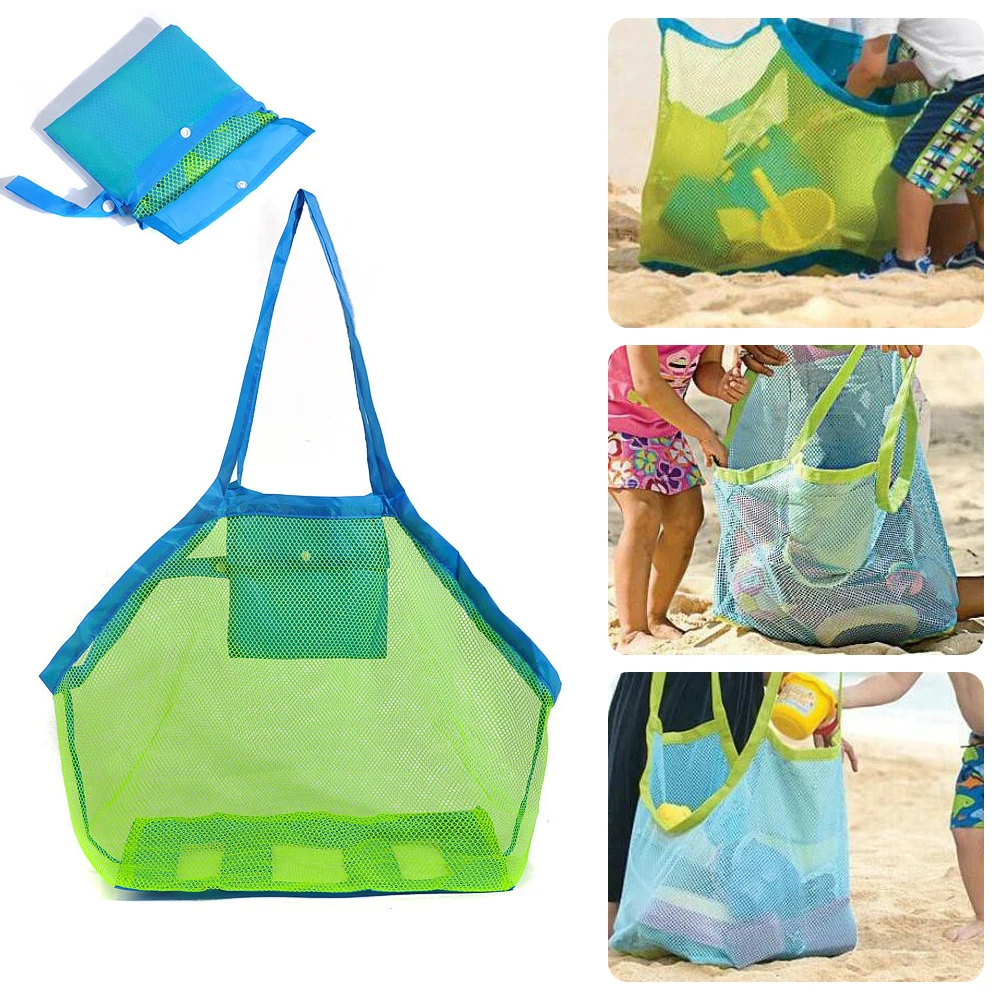 1Pcs Beach Bag Mesh Stay Away From Sand Durable Indoor Outdoor Portable Hand Bag Swimming Sport Toys Storage For Children Kids
1Pcs Beach Bag Mesh Stay Away From Sand Durable Indoor Outdoor Portable Hand Bag Swimming Sport Toys Storage For Children Kids