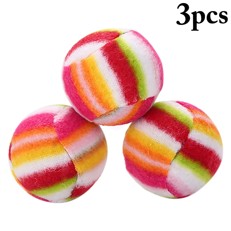 3pcs Cat Toy Wool Cats Squeaky Cat Ball Interactive Funny Cat Training Toy Pet Playing Ball Toys For Cats Kitten Pet Supplies
3pcs Cat Toy Wool Cats Squeaky Cat Ball Interactive Funny Cat Training Toy Pet Playing Ball Toys For Cats Kitten Pet Supplies