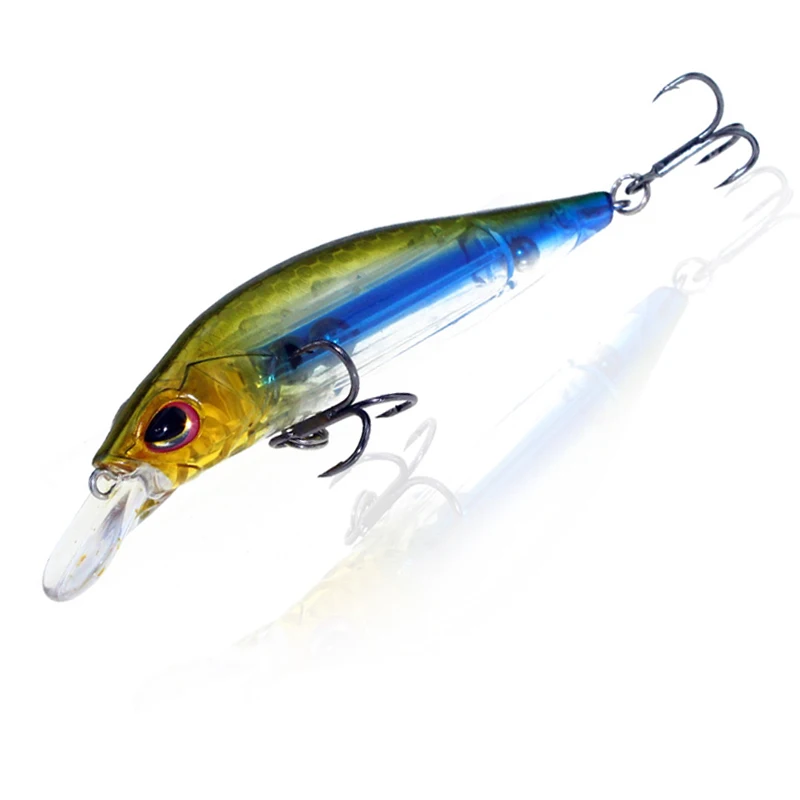 1Pcs Laser Minnow Bionic Fishing Lure 9Cm/10G Hooks Wobblers Fishing Tackle Crankbait Plastic Hard Bait Artificial Bait
1Pcs Laser Minnow Bionic Fishing Lure 9Cm/10G Hooks Wobblers Fishing Tackle Crankbait Plastic Hard Bait Artificial Bait