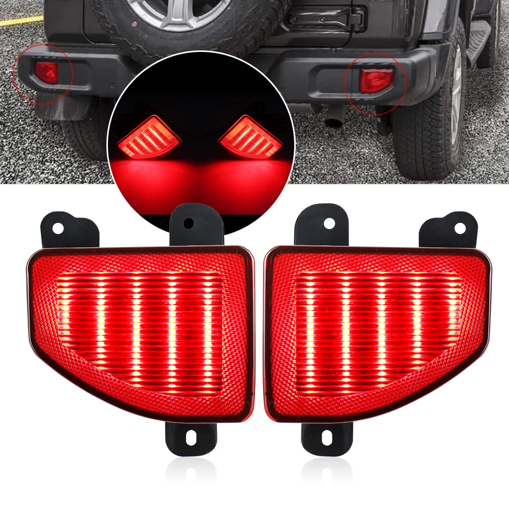 

Автомобильные светодиодные задние противотуманные фонари для заднего бампера, стояночные фонари заднего хода, стоп-сигналы, задние фонари ...