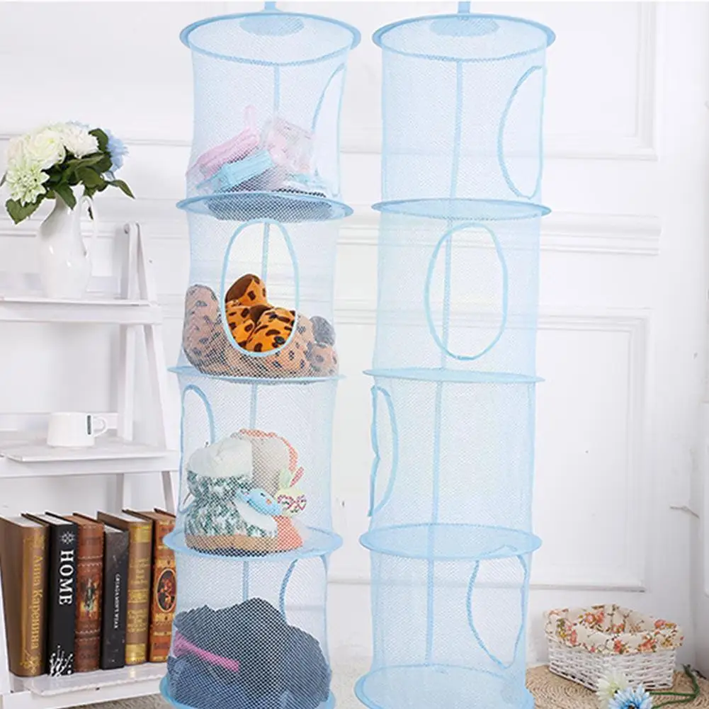 New Breathable Four-compartment Toy Storage Basket Basket Drying Cage Hanging Basket Home Foldable Hanging Storage X7o1
New Breathable Four-compartment Toy Storage Basket Basket Drying Cage Hanging Basket Home Foldable Hanging Storage X7o1