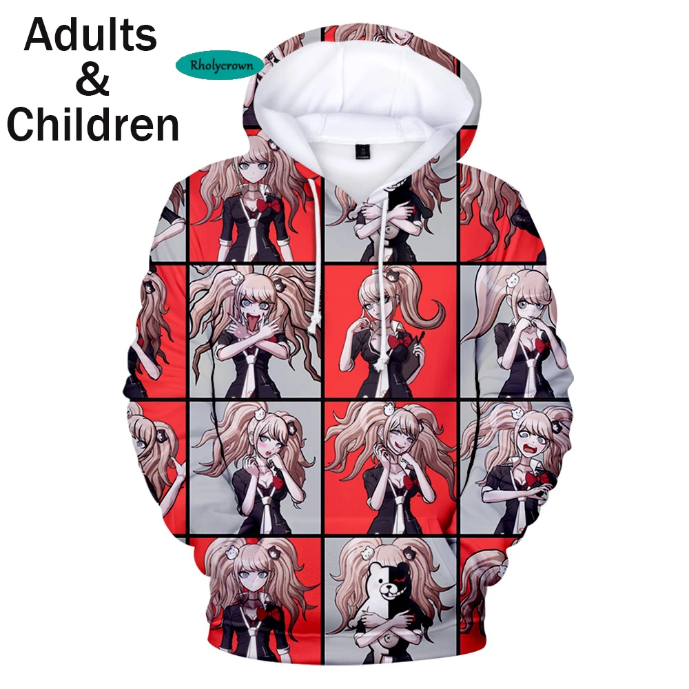 Новые модные 3D толстовки monokuma, мужские и женские толстовки, популярная детская Аниме Толстовка, Осенние повседневные пуловеры для мальчиков и девочек
Новые модные 3D толстовки monokuma, мужские и женские толстовки, популярная детская Аниме Толстовка, Осенние повседневные пуловеры для мальчиков и девочек