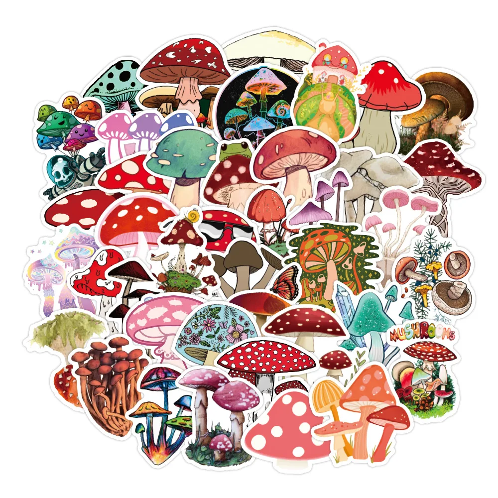 50/pcs lovely Color mushroom Stickers Funny VSCO Girls Waterproof Skateboard Laptop Luggage Guitar Graffiti Sticker Toy
50/pcs lovely Color mushroom Stickers Funny VSCO Girls Waterproof Skateboard Laptop Luggage Guitar Graffiti Sticker Toy