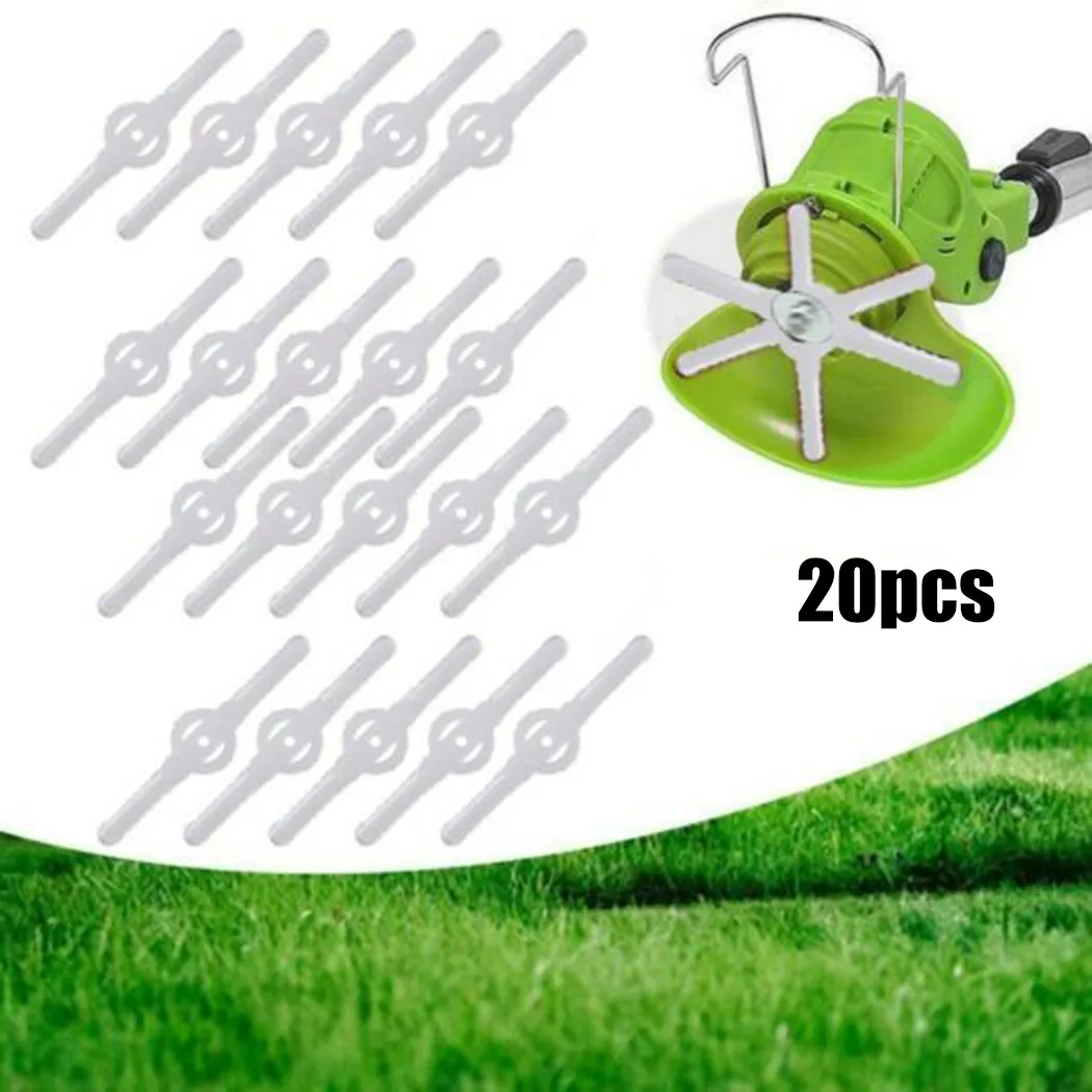 20 PCS Plastic Cutter Blades For Electric Cordless Grass Trimmer Strimmer Grass Trimming Garden Diy Replacement Tool
20 PCS Plastic Cutter Blades For Electric Cordless Grass Trimmer Strimmer Grass Trimming Garden Diy Replacement Tool