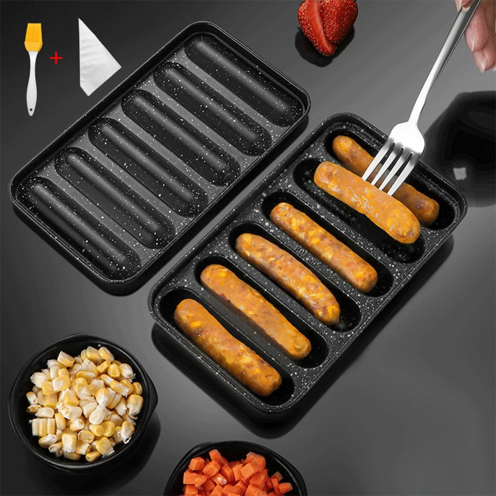 Sausage mold 304 stainless steel hot dog making food supplement mold DIY baked ham sausage box kitchen gadgets
Sausage mold 304 stainless steel hot dog making food supplement mold DIY baked ham sausage box kitchen gadgets