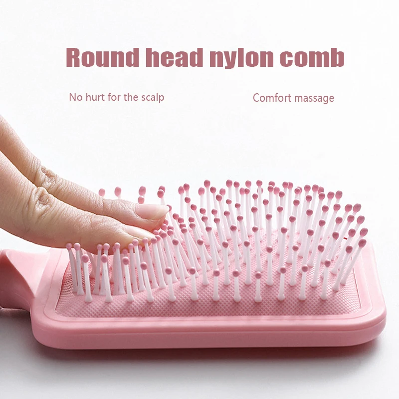 4 Style Hair Comb Massage Hair Brushes Detangle Hairbrush Curling Straight Curly Hair Comb Paddle Brush Tangle Hair Brush Pink
4 Style Hair Comb Massage Hair Brushes Detangle Hairbrush Curling Straight Curly Hair Comb Paddle Brush Tangle Hair Brush Pink