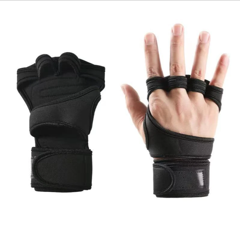 Stair cloth + silicone fitness dumbbell weight lifting exercise anti slip wear-resistant training half finger lengthening gloves
Stair cloth + silicone fitness dumbbell weight lifting exercise anti slip wear-resistant training half finger lengthening gloves