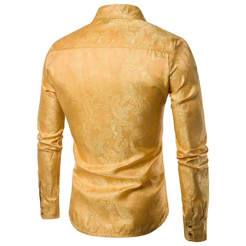 Men's Embroidery Pattern Long Sleeve Shirts Retro Design Fitness Casual Men Shirt Fashion Clothing Prom Party Club Man Shirt Top
Men's Embroidery Pattern Long Sleeve Shirts Retro Design Fitness Casual Men Shirt Fashion Clothing Prom Party Club Man Shirt Top