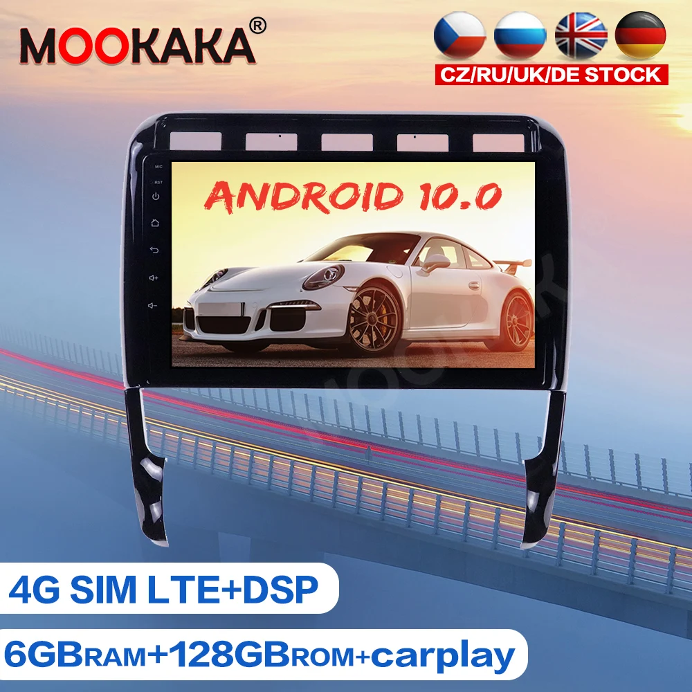 Android 10.0 6G+128GB Car Multimedia Player For Porsche Cayenne 2003 - 2010 Radio Audio Stereo GPS Navigation Head Unit Carplay
Android 10.0 6G+128GB Car Multimedia Player For Porsche Cayenne 2003 - 2010 Radio Audio Stereo GPS Navigation Head Unit Carplay