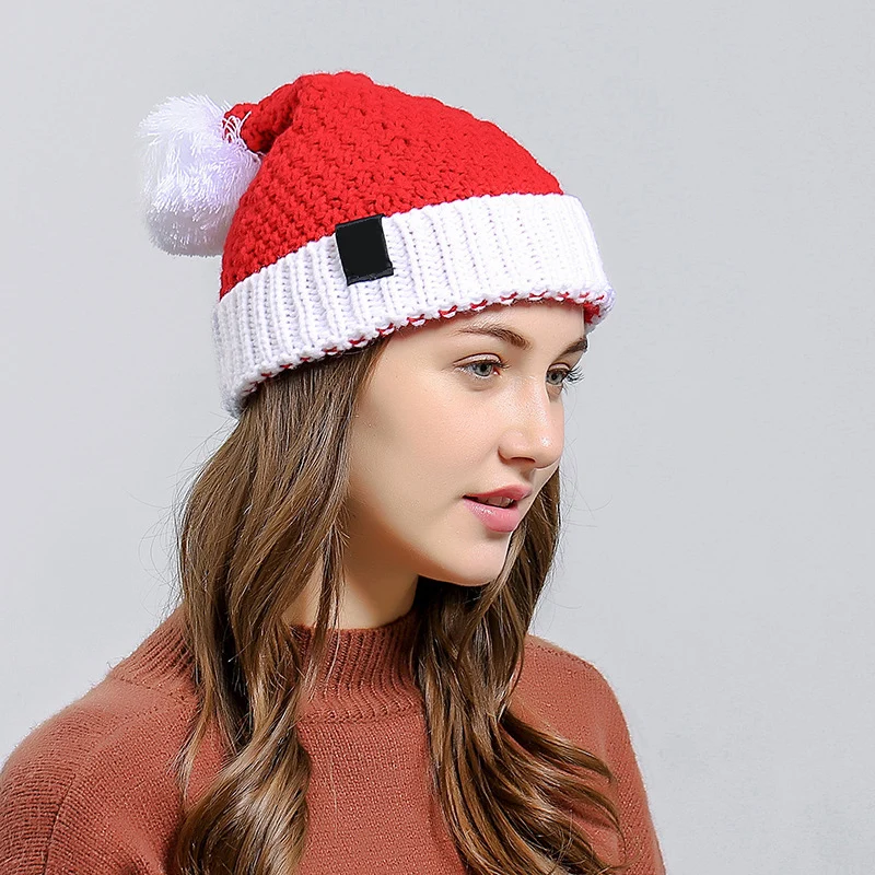 Santa Claus Style Knitted Hat Christmas Party Decor Cap Costume Apparel Accessories MFT2
Santa Claus Style Knitted Hat Christmas Party Decor Cap Costume Apparel Accessories MFT2