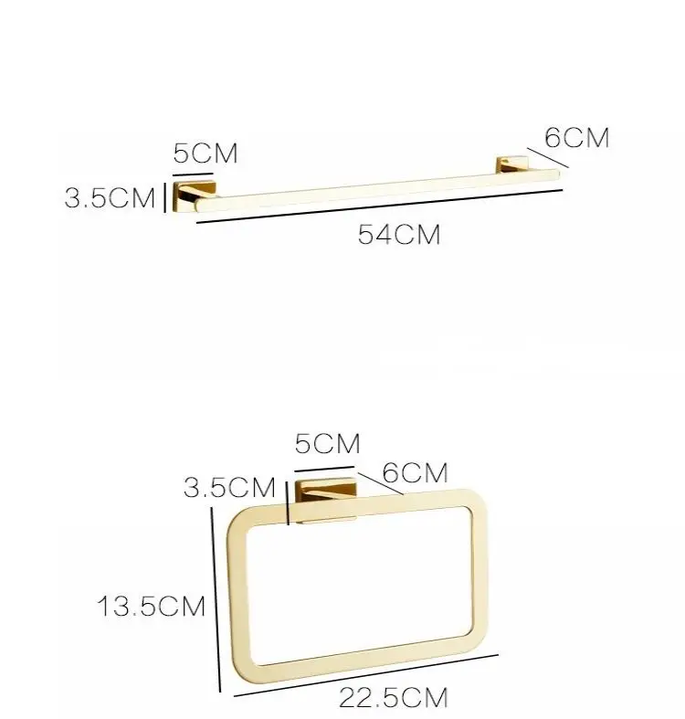 Tuqiu Gold Towel Ranger,Towel Holder,Towel Rack, Paper Holder,Towel Ring Towel Bar,Towel Bar,Robe Hook Bathroom Accessory set
Tuqiu Gold Towel Ranger,Towel Holder,Towel Rack, Paper Holder,Towel Ring Towel Bar,Towel Bar,Robe Hook Bathroom Accessory set