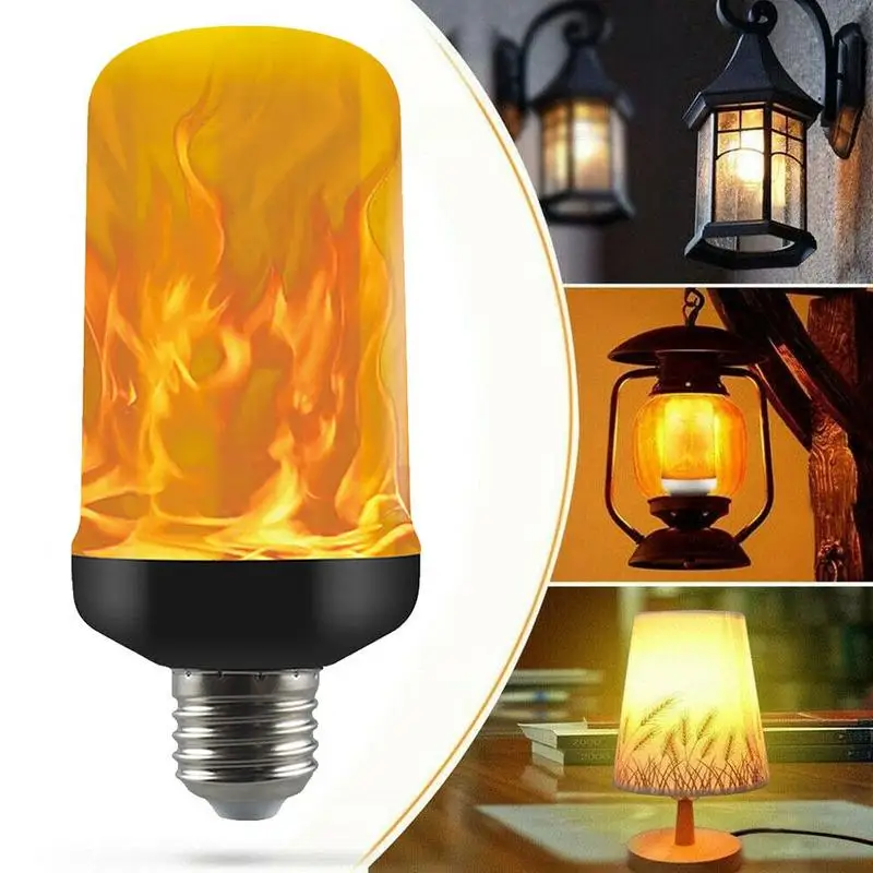 E27 Creative LED Lawn Lights Outdoor Garden Wall Decorative Lights Dynamic Flame Simulation Torch Fire Bulbs
E27 Creative LED Lawn Lights Outdoor Garden Wall Decorative Lights Dynamic Flame Simulation Torch Fire Bulbs