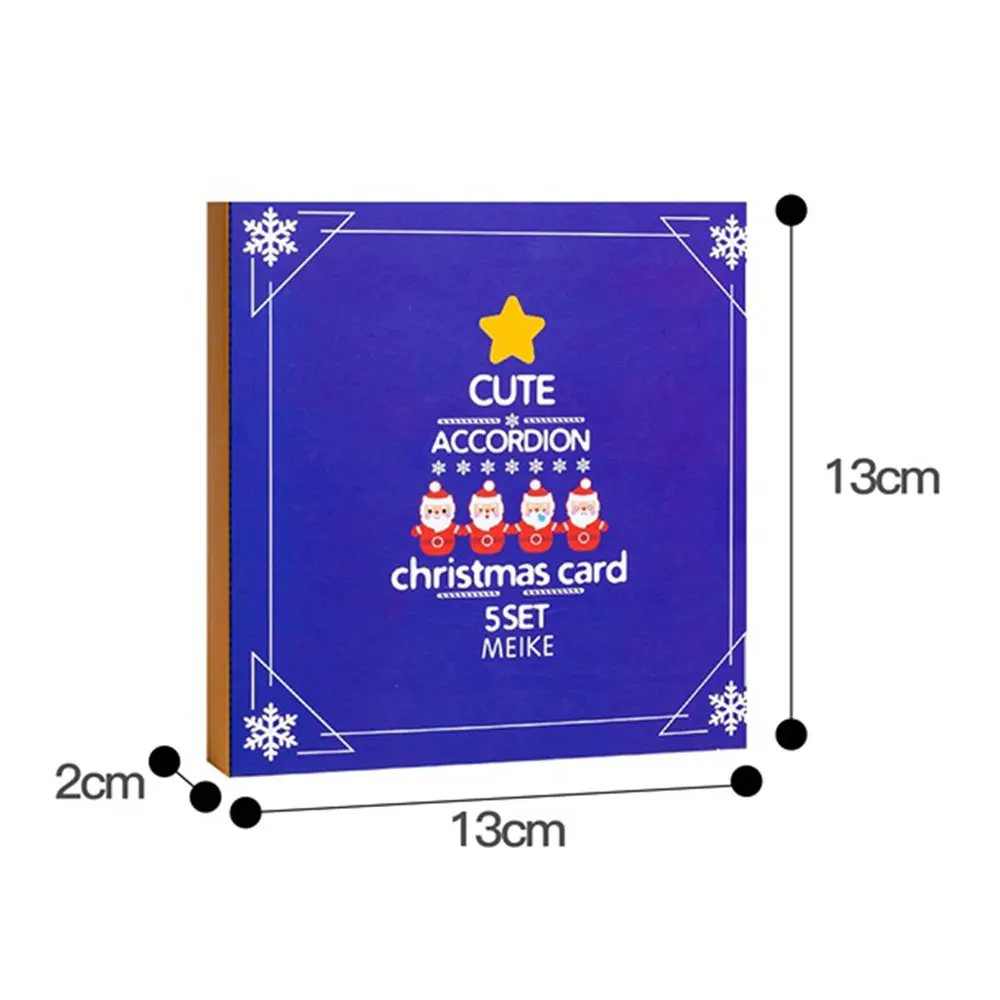 Christmas Handmade DIY Toy Mini Santa Claus Merry Christmas Tree Paper Greeting Postcards Wishes Craft Toy Gift Festival Cards
Christmas Handmade DIY Toy Mini Santa Claus Merry Christmas Tree Paper Greeting Postcards Wishes Craft Toy Gift Festival Cards
