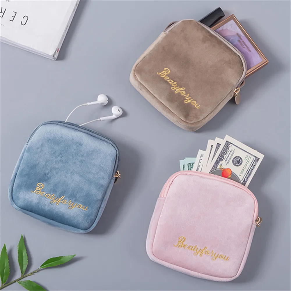 Diaper Sanitary Napkin Storage Bag Canvas Pad Makeup Bag Coin Purse Jewelry Organizer Credit Card Pouch Case
Diaper Sanitary Napkin Storage Bag Canvas Pad Makeup Bag Coin Purse Jewelry Organizer Credit Card Pouch Case