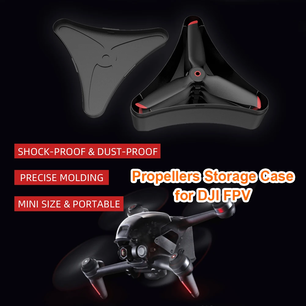 Пластиковый ящик для хранения пропеллеров DJI FPV 5328S бокс с защитой от падения