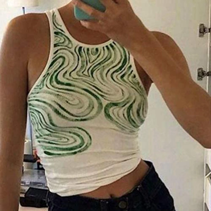 Harajuku Gothic Tank Top E-girl Aesthetic Sleeveless Cropped Tee Punk Style Vintage Printed Mini Vest Women Summer Camisole
Harajuku Gothic Tank Top E-girl Aesthetic Sleeveless Cropped Tee Punk Style Vintage Printed Mini Vest Women Summer Camisole