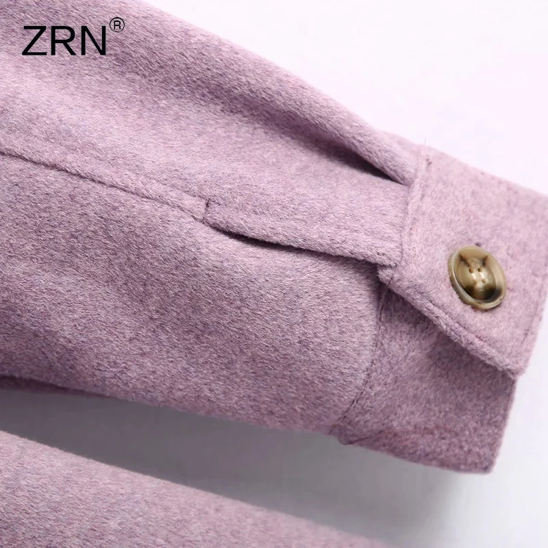 ZRN 2020 Winter Fashion Vintage Women Woolen Coat With Belt Long Sleeve Single Breasted Jackets Elegant Female Overcoats Outwear
ZRN 2020 Winter Fashion Vintage Women Woolen Coat With Belt Long Sleeve Single Breasted Jackets Elegant Female Overcoats Outwear
