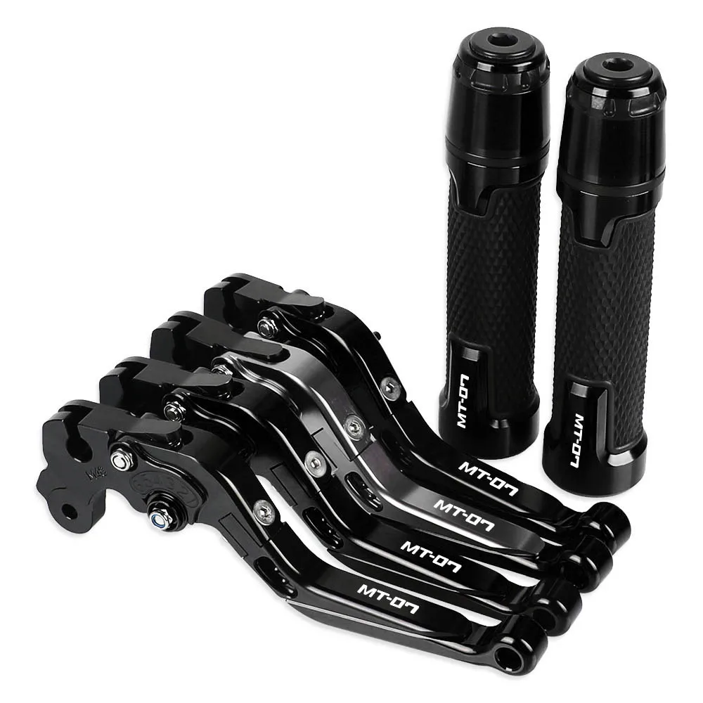 FOR YAMAHA MT07 FZ-07 2014 2015 2016 2017 2018 2019 2020 2021 Folding Brake Clutch Levers Handlebar knobs Handle Hand Grip Ends
FOR YAMAHA MT07 FZ-07 2014 2015 2016 2017 2018 2019 2020 2021 Folding Brake Clutch Levers Handlebar knobs Handle Hand Grip Ends
