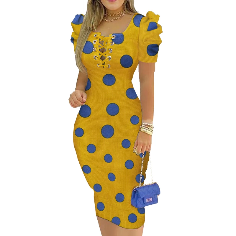 Women's 2021 New Vestidos Pit Striped Polka Dot Dresses For Women Sexy Party Bodycon Dress O Neck Print Vestidos de mujer
Women's 2021 New Vestidos Pit Striped Polka Dot Dresses For Women Sexy Party Bodycon Dress O Neck Print Vestidos de mujer