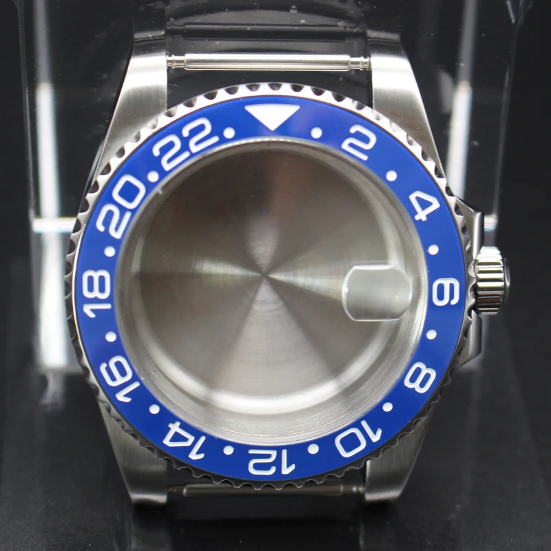 Sports 40mm 316L stainless steel men's watch case accessories suitable for 28.5mm dial Seiko nh35 nh36 8215 movement Sa
Sports 40mm 316L stainless steel men's watch case accessories suitable for 28.5mm dial Seiko nh35 nh36 8215 movement Sa