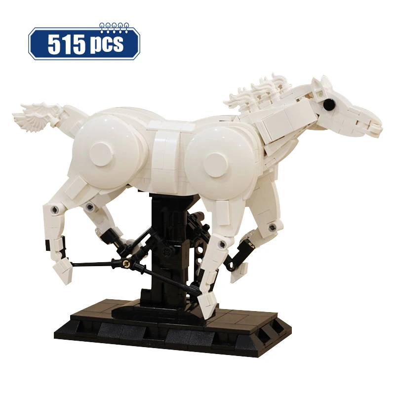 MOC City Military Weapon War Galloping Horse General Model Building Blocks Cavalryman Animals Figure Bricks Toys For Children
MOC City Military Weapon War Galloping Horse General Model Building Blocks Cavalryman Animals Figure Bricks Toys For Children
