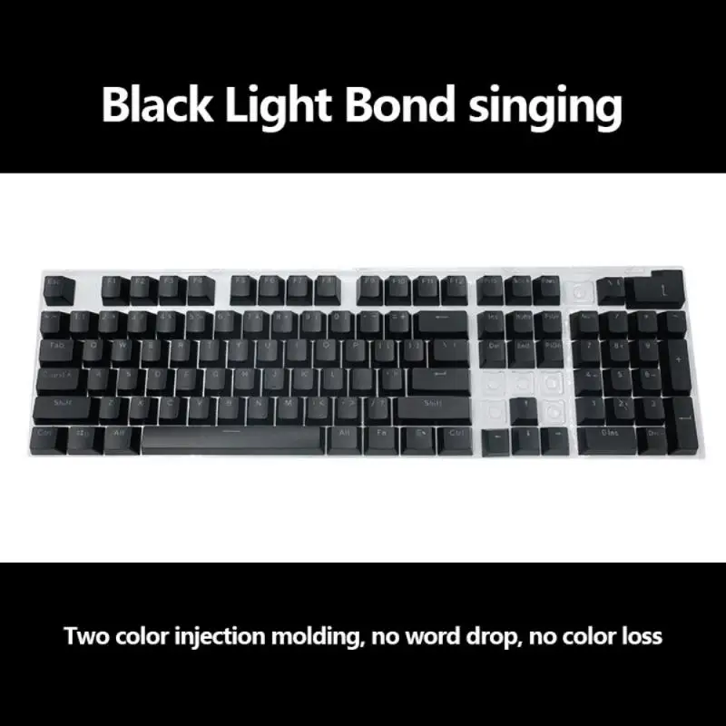 Mechanical Keyboard Special Keycap 104-Key ABS Color DIY Double Injection Light Transmission Keyboards Cap Wear-Resistant
Mechanical Keyboard Special Keycap 104-Key ABS Color DIY Double Injection Light Transmission Keyboards Cap Wear-Resistant