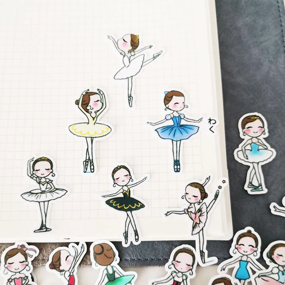 40pcs Ballet Girl Cartoon Photo Album Scrapbook Waterproof Decorative Sticker DIY Handmade Gift Scrapbook Sticker
40pcs Ballet Girl Cartoon Photo Album Scrapbook Waterproof Decorative Sticker DIY Handmade Gift Scrapbook Sticker