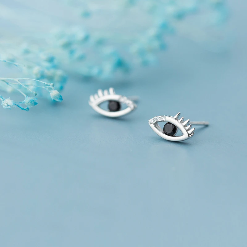 MloveAcc Silver Eyes Small Stud Earrings for Girl Kid 925 Sterling Silver Jewelry Gifts Fashion Accessories Brincos
MloveAcc Silver Eyes Small Stud Earrings for Girl Kid 925 Sterling Silver Jewelry Gifts Fashion Accessories Brincos